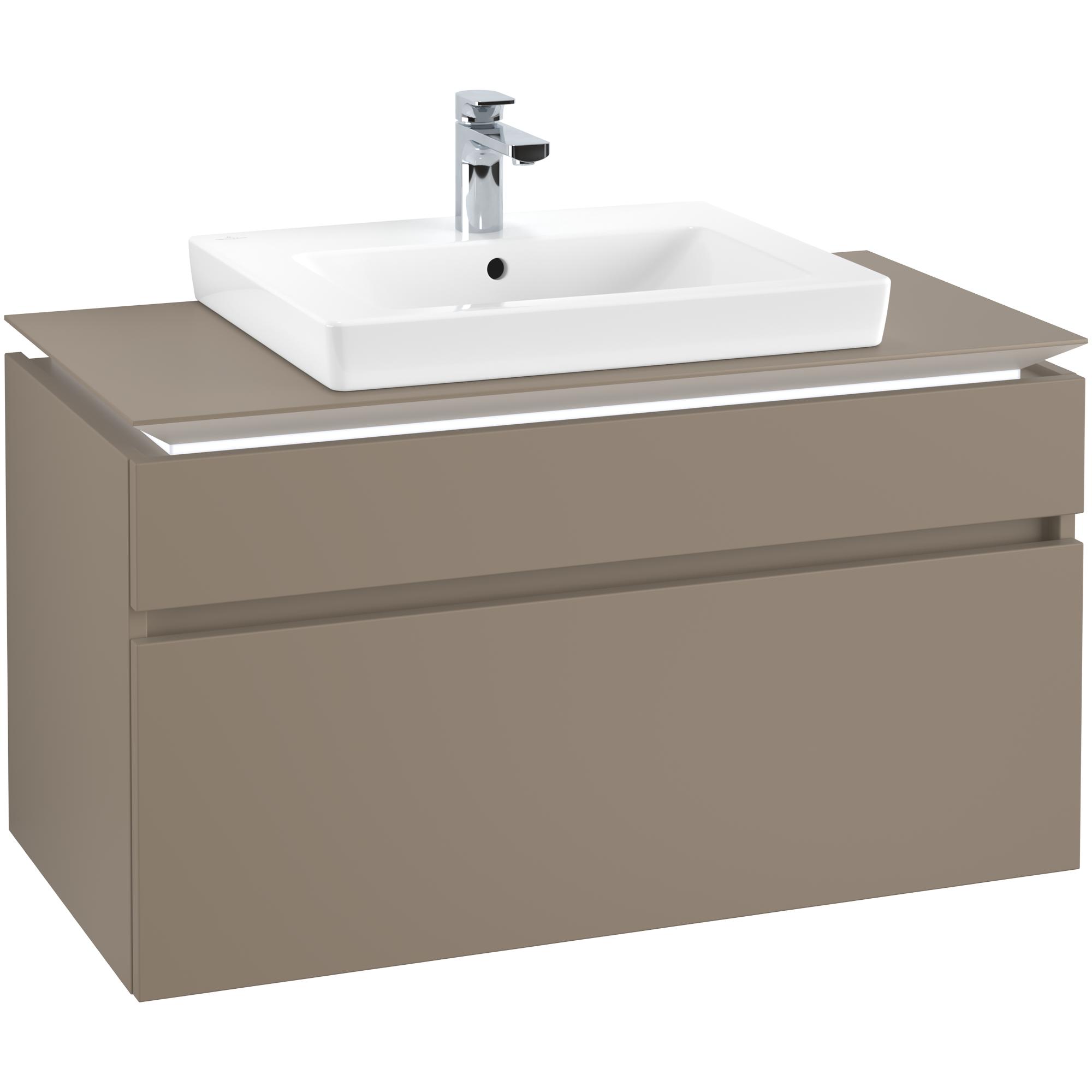 Tvättställsskåp Villeroy & Boch Legato 1000 med 2 Lådor för Tvättställ från Finion & Subway