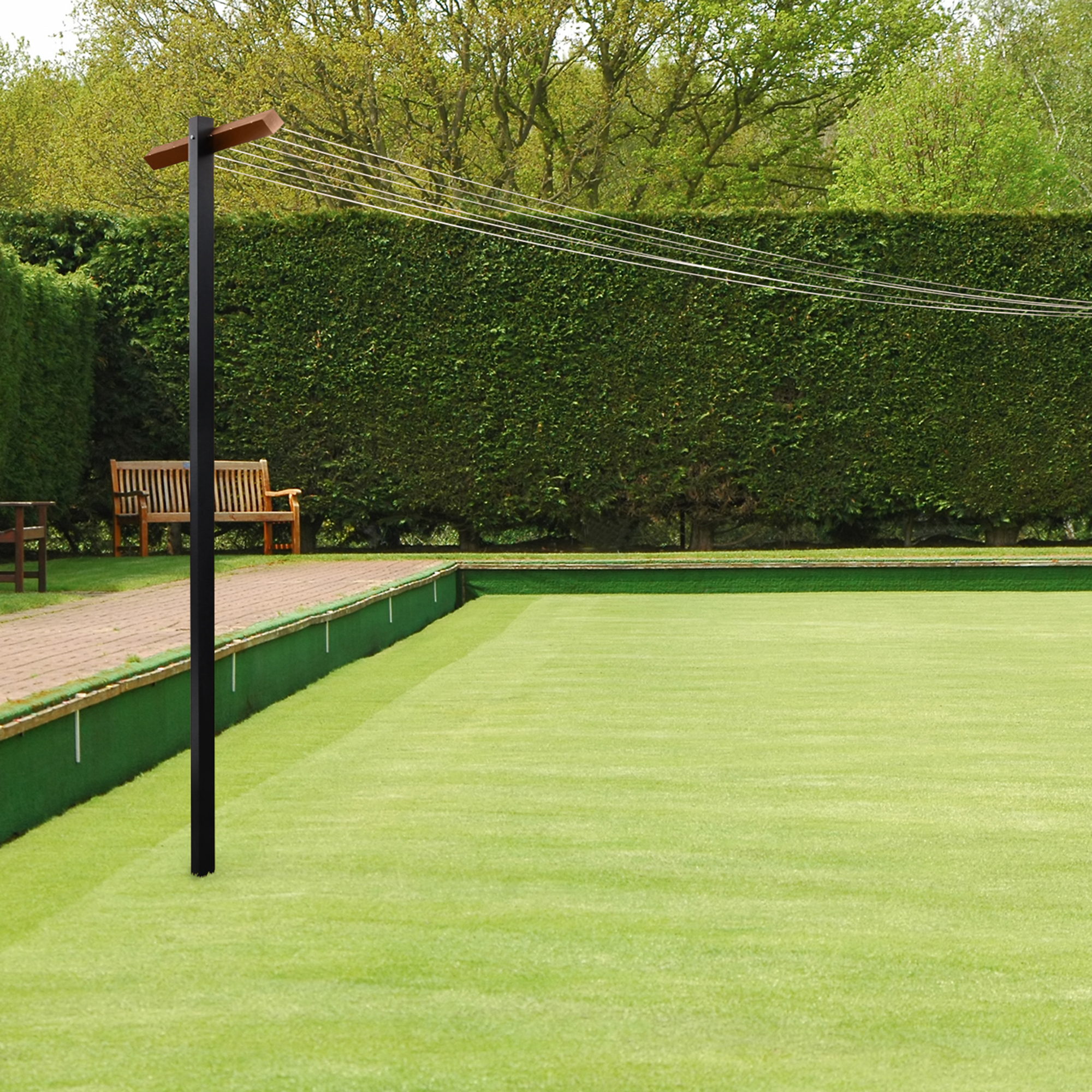 Torkställning Green It Aluminium Mahogny