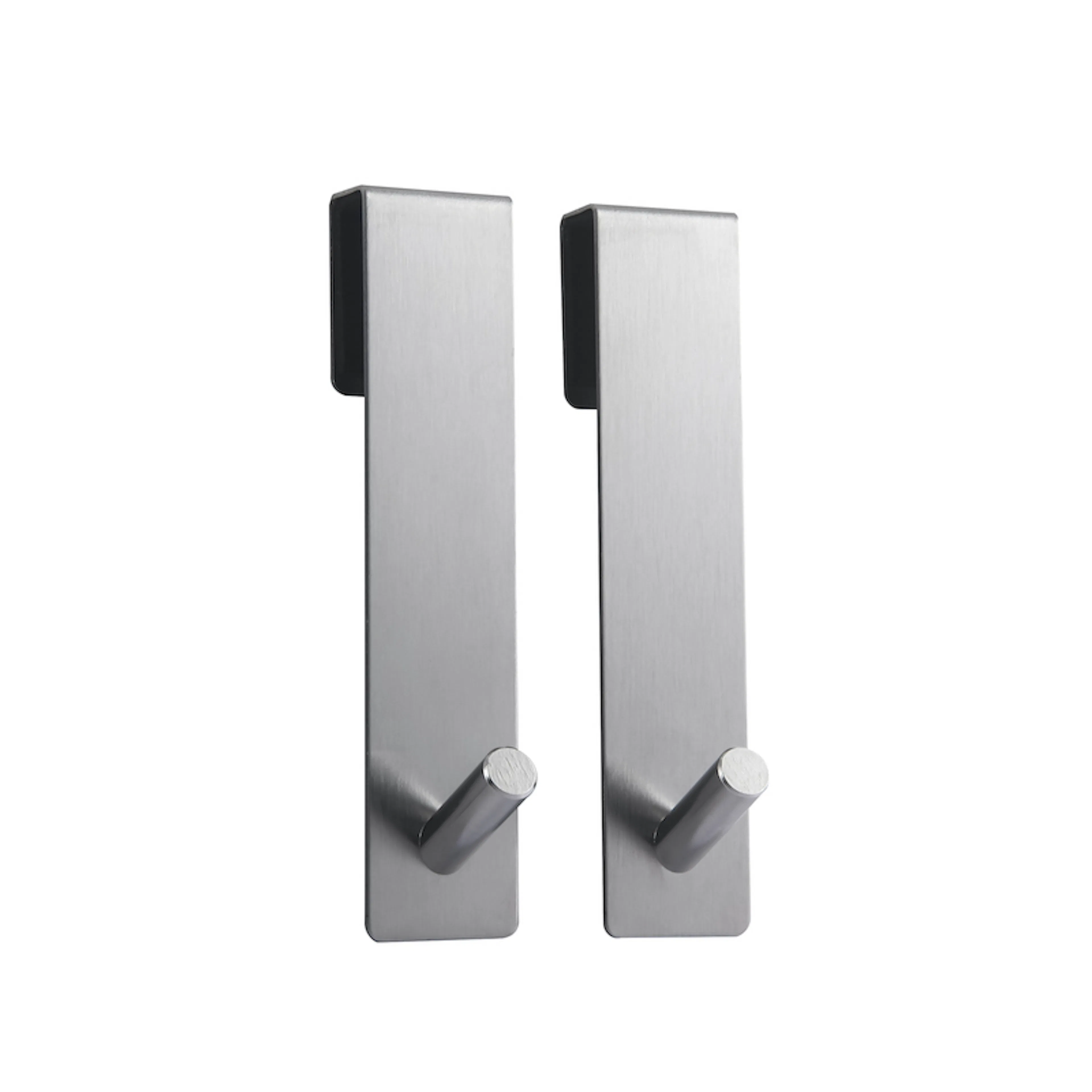 Duschväggskrok Noko satin finish 2-pack Borstad stål