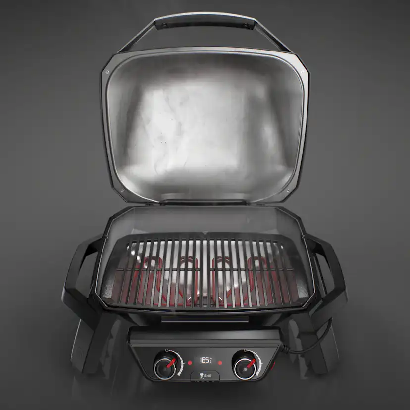 Elgrill Weber Pulse 2000 med Vagn