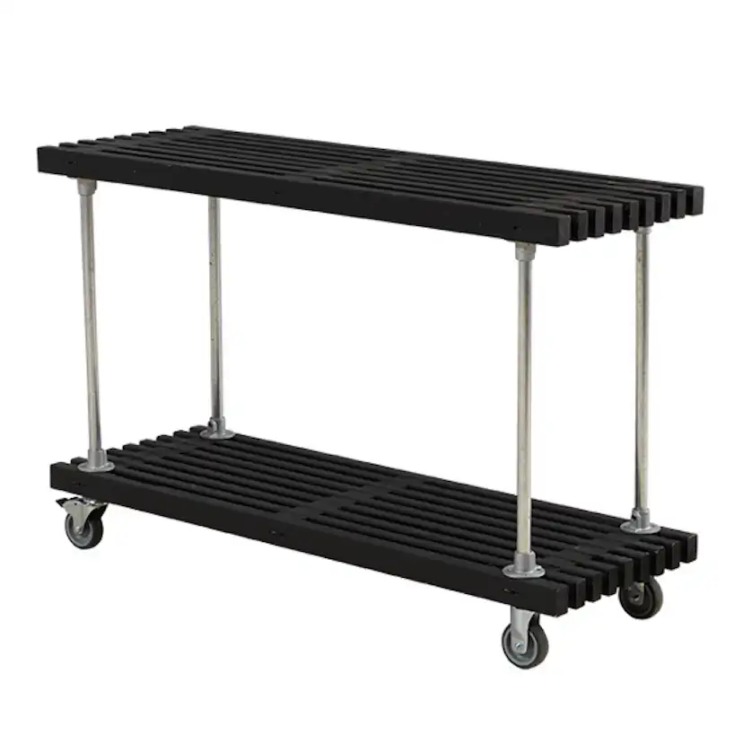 Grill/Avlastningsbord PLUS med Hjul