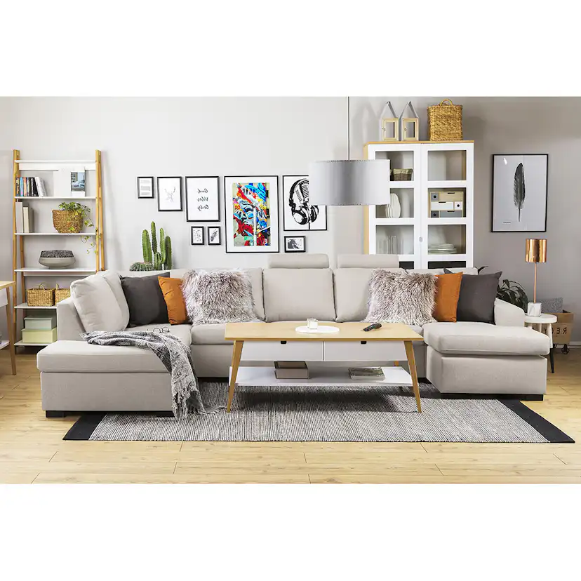 U-soffa Scandinavian Choice Crazy XL