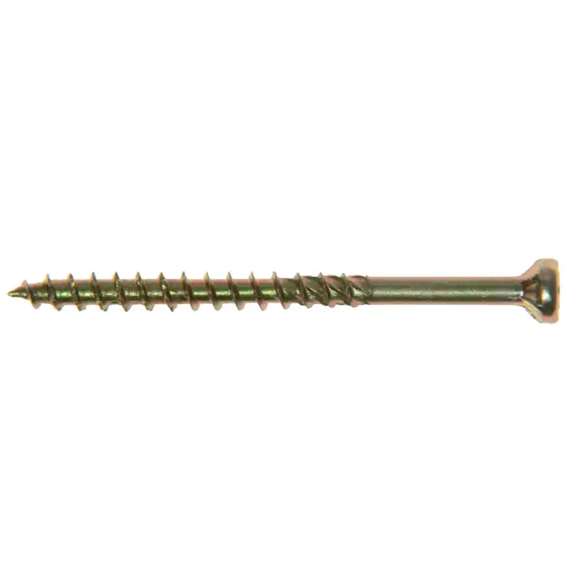Listskruv Gunnebo Fastening Gulförzinkad Tx10