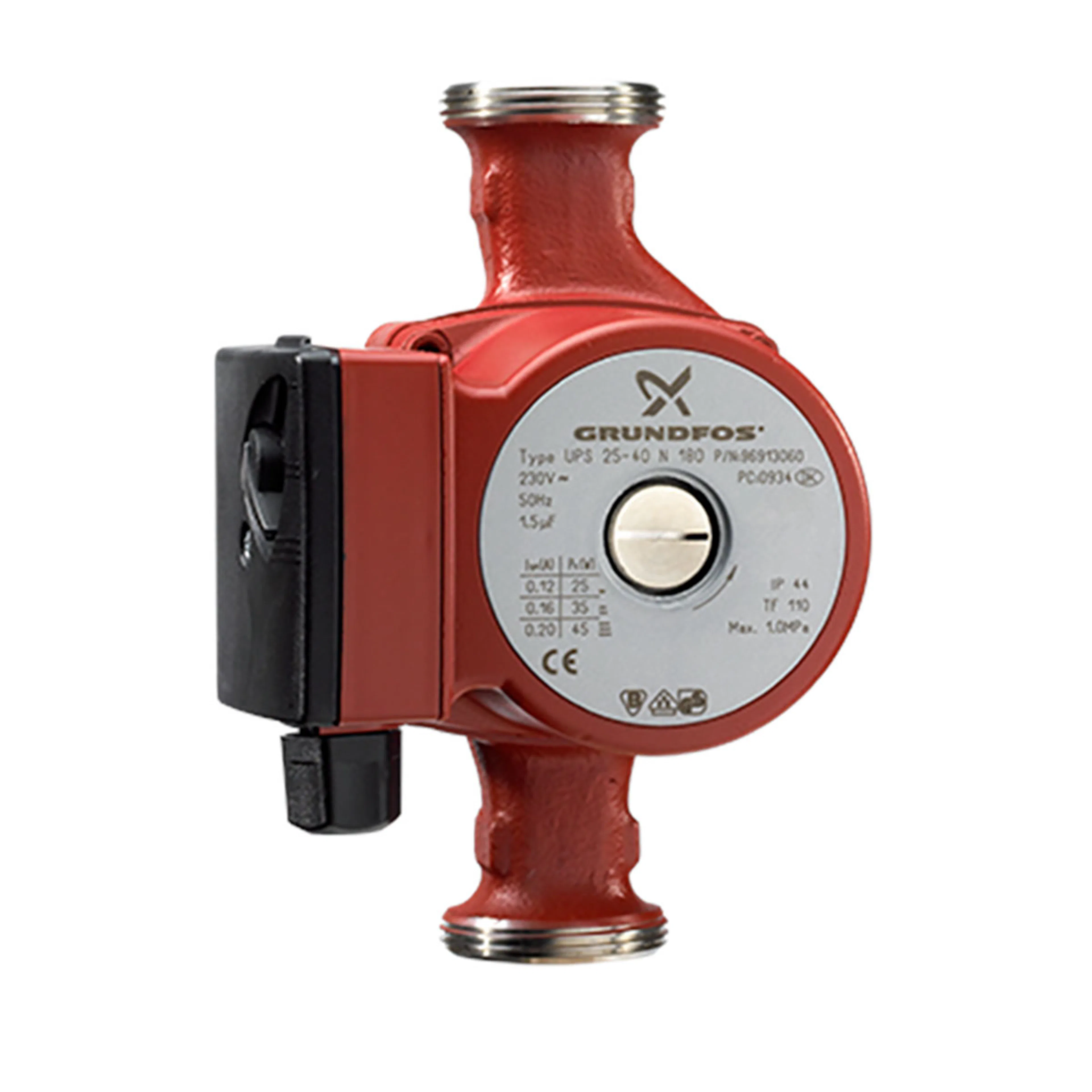 Tappvarmvattenpump Grundfos UPS 25-80 N 180