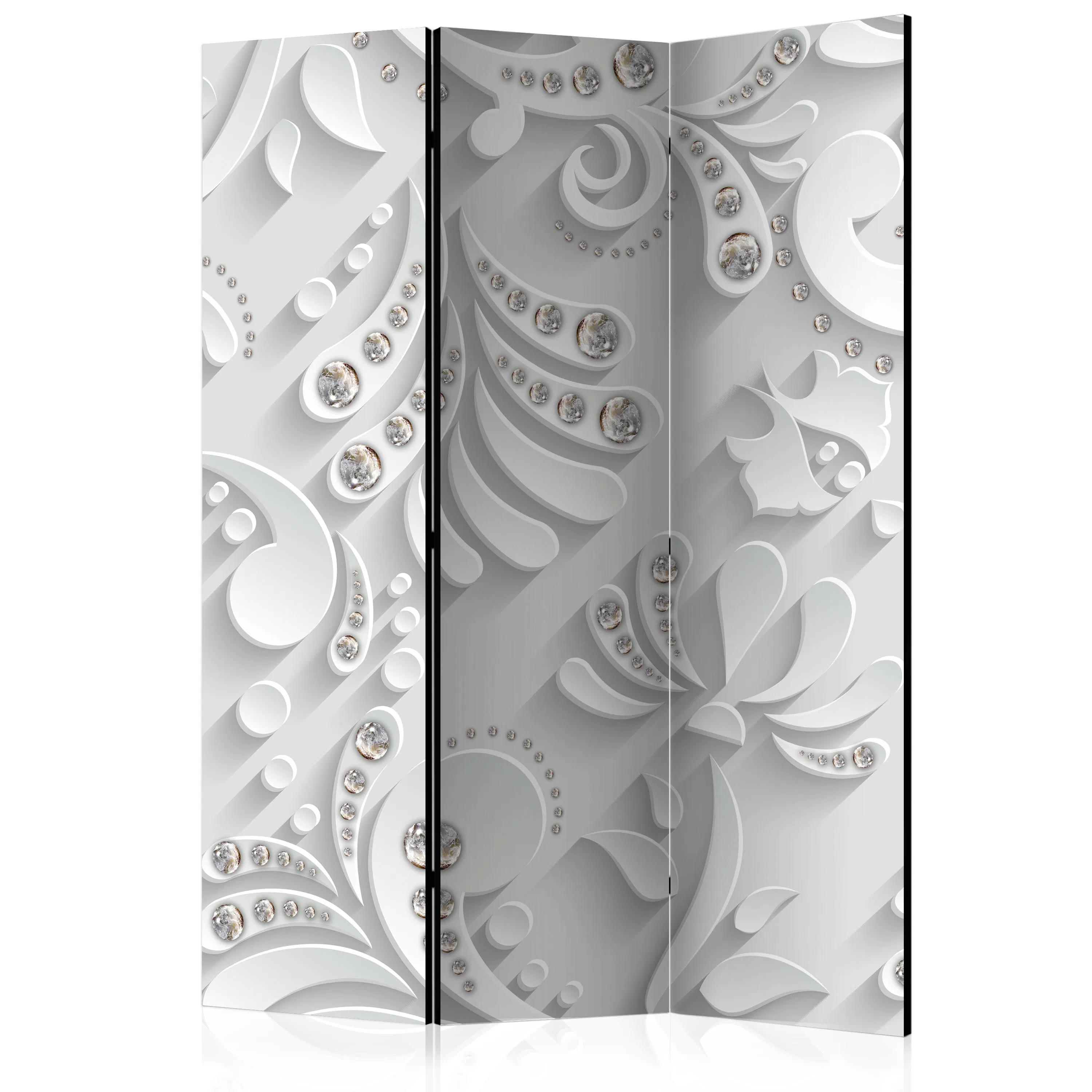 Rumsavdelare Skärmvägg Arkiio Flowers With Crystals 135x172 cm