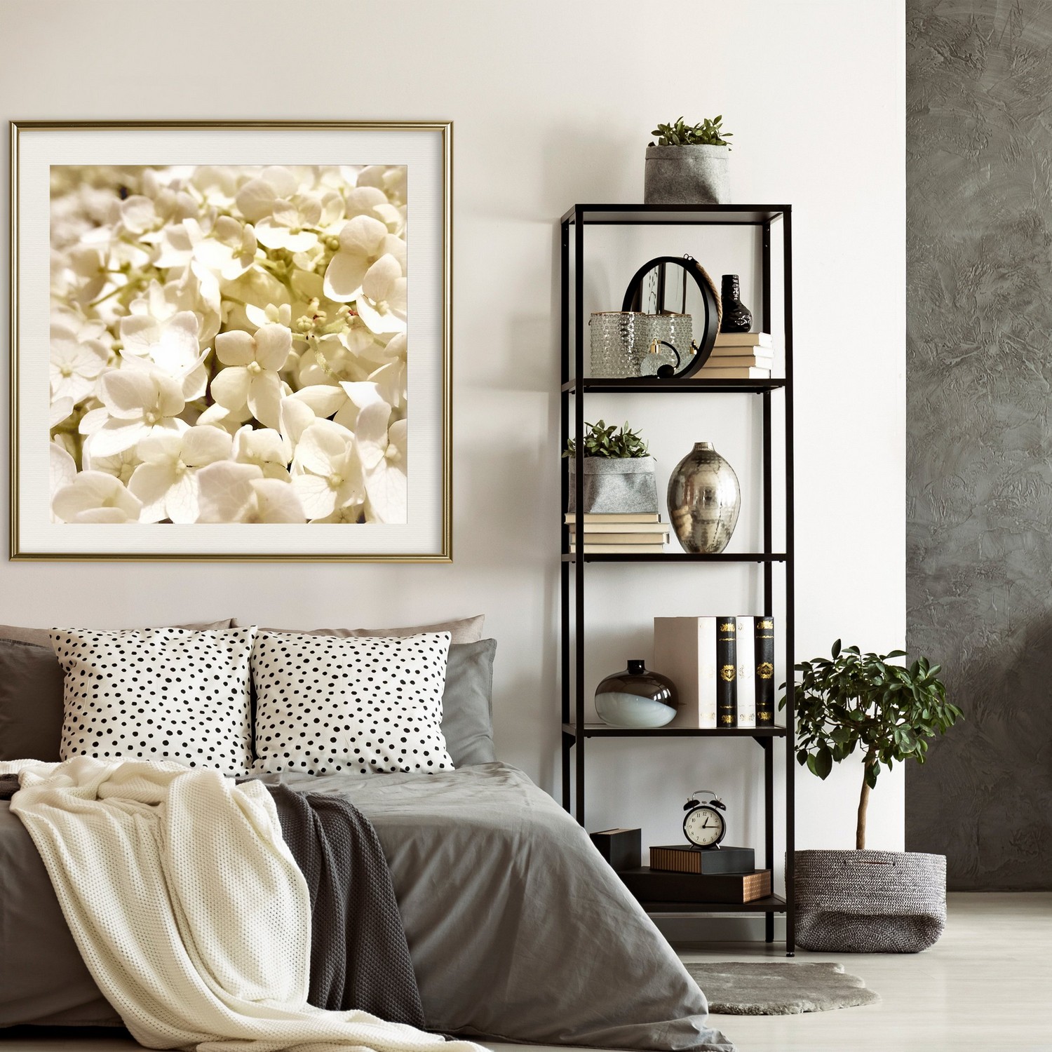 Poster Artgeist Affisch White Meadow