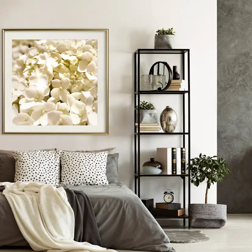 Poster Artgeist Affisch White Meadow