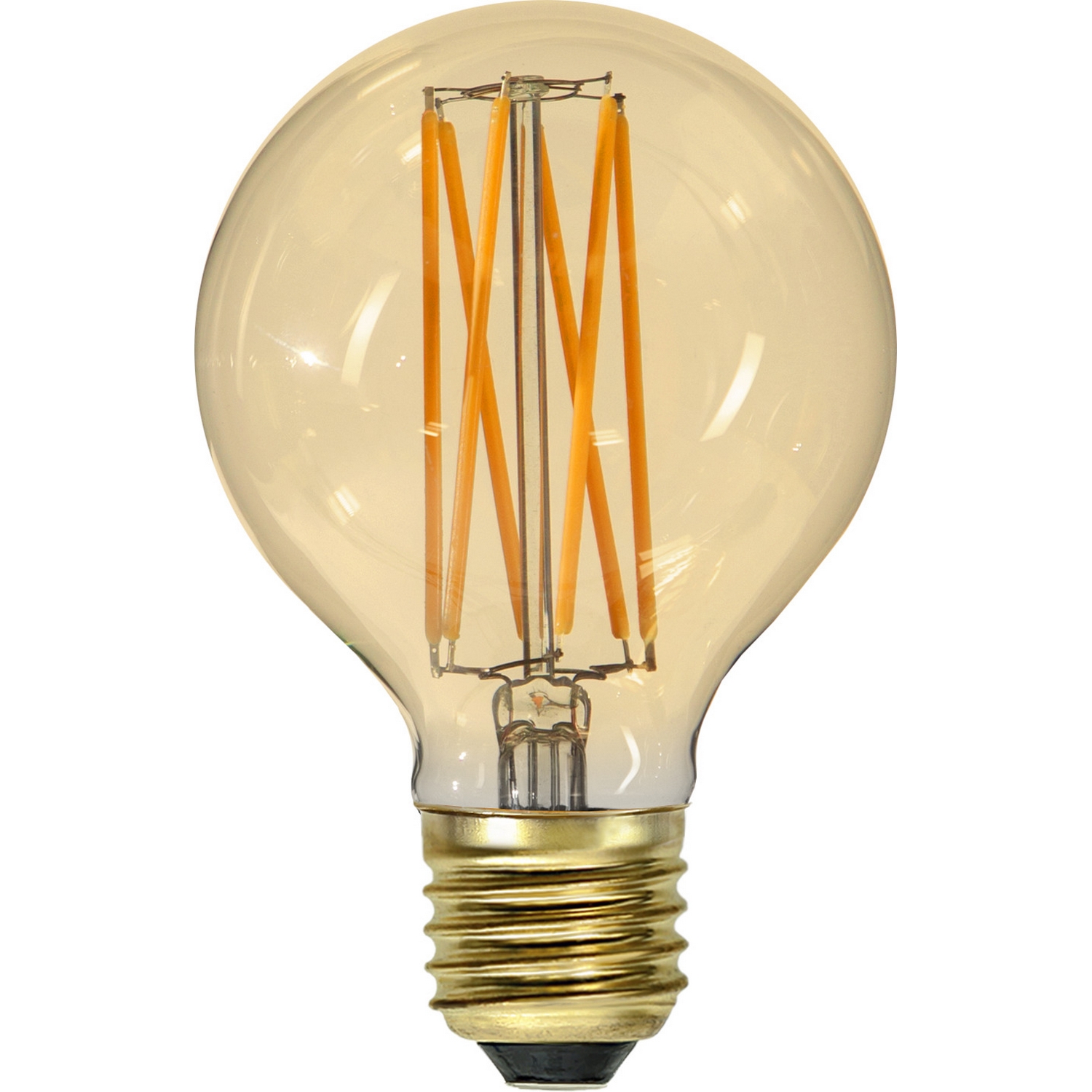 LED-lampa Star Trading E27 G80 Vintage Gold Dimbar