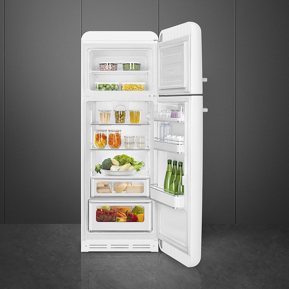 Kombinerad Kyl/frys Smeg FAB30/2025 Högerhängd Vit i 50´s Style