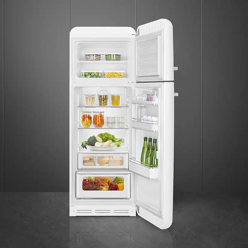 Kombinerad Kyl/frys Smeg FAB30/2025 Högerhängd Vit i 50´s Style
