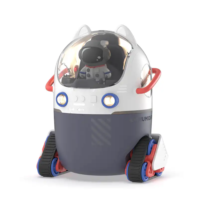 Luftfuktare MOB Humybot inkl Nattbelysning och Astronaut