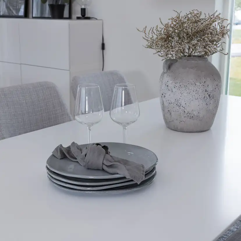 Matgrupp Venture Home Polar med 6 Plaza stolar