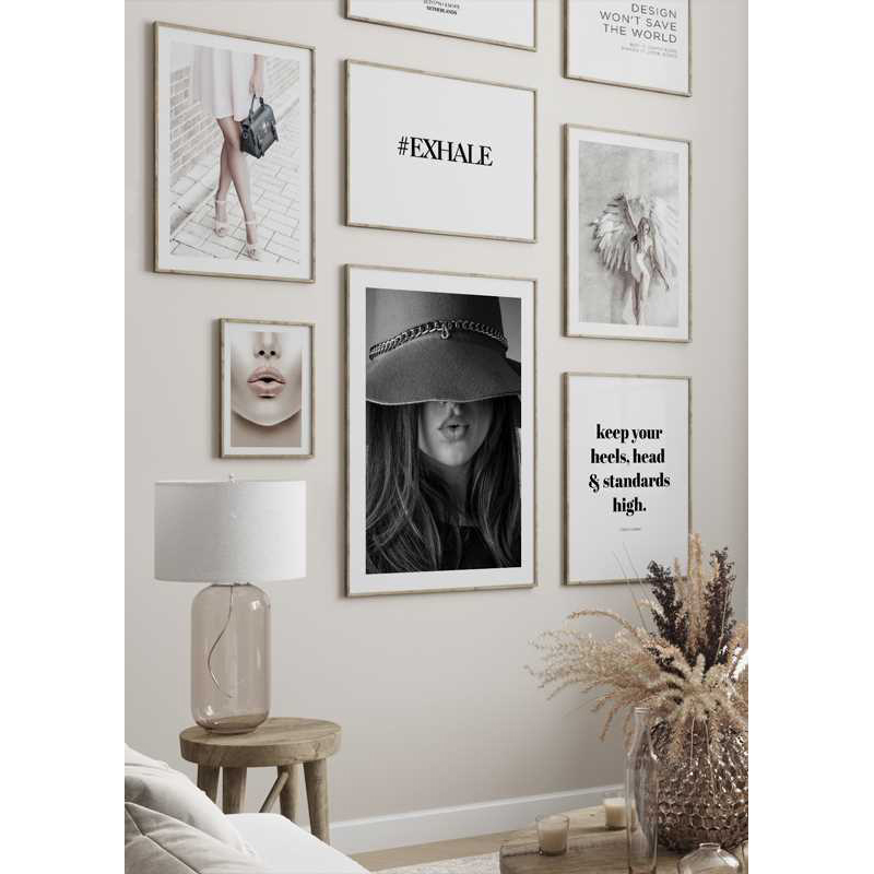 Poster Gallerix Girl With Hat