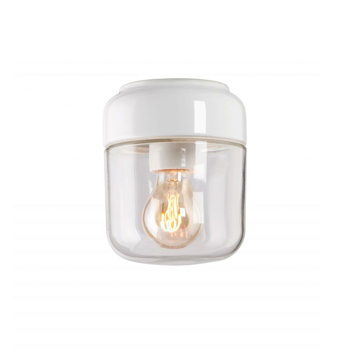 Taklampa Ifö Electric Ohm 14/17 Cm Klarglas