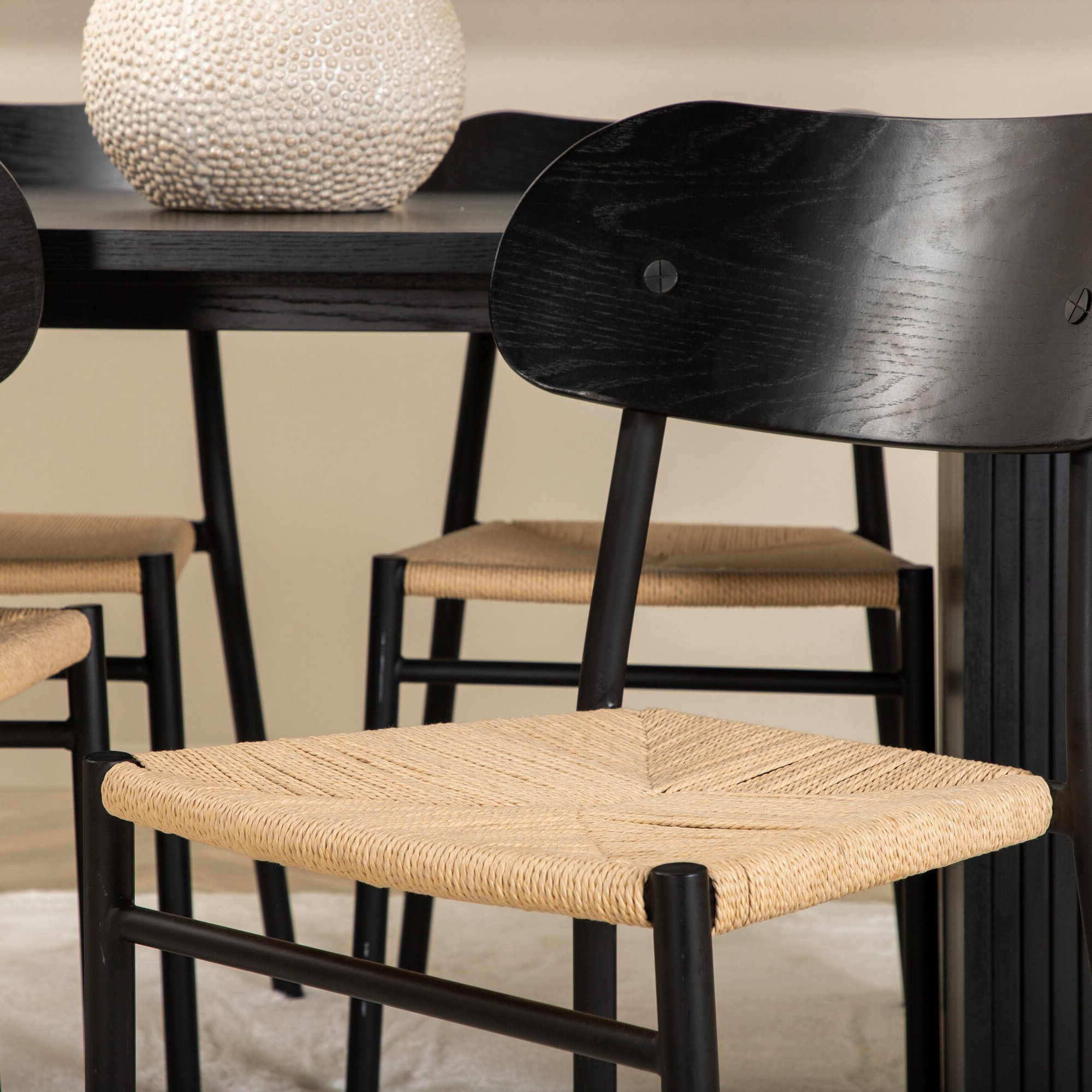 Matgrupp Venture Home Bianca Oval med 4st Polly Stolar