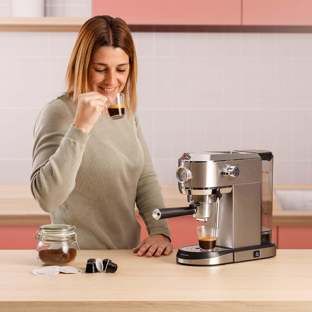 Espressomaskin Solac Taste Slim Pro Cap