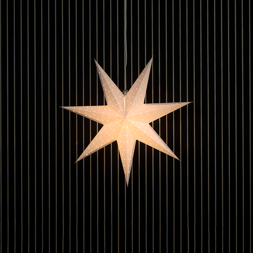 Adventsstjärna Gnosjö Konstsmide Hängande med Hål 60 cm