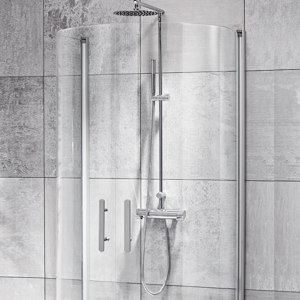 Alt U-Dusch 95 1 Vä+Hö Klar LxB: 800x950 mm