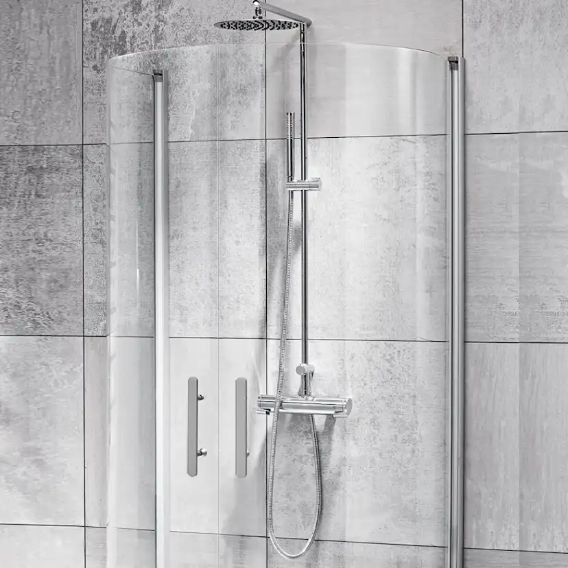 Alt U-Dusch 95 1 Vä+Hö Klar LxB: 800x950 mm