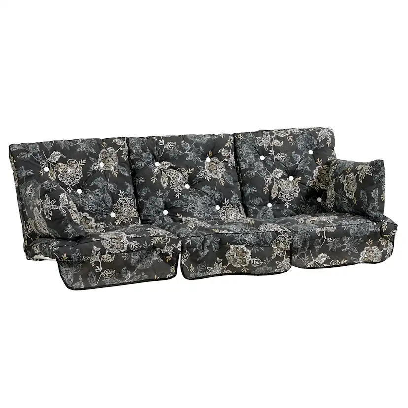 Hammockset Låg flock Nadira Svart