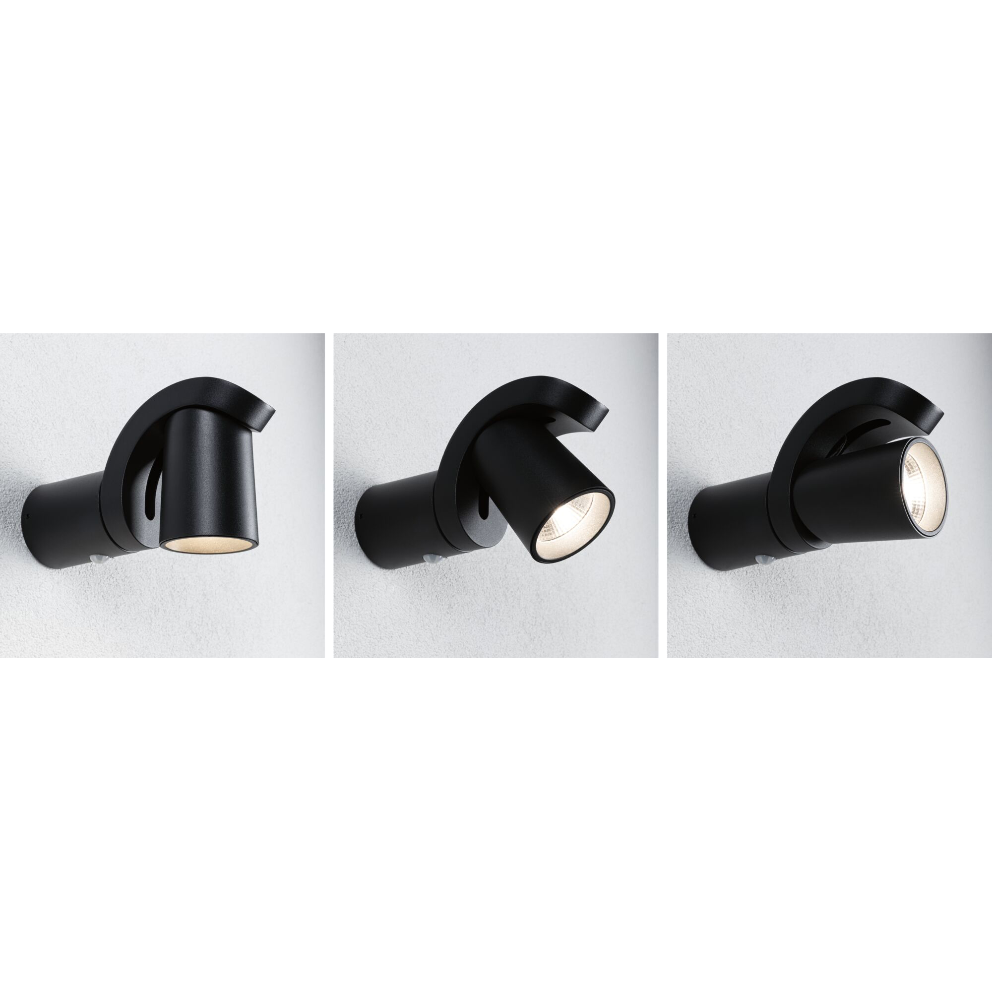 Fasadbelysning LED Paulmann Cuff med Skymningsstyrd rörelsedetektor IP44 230V