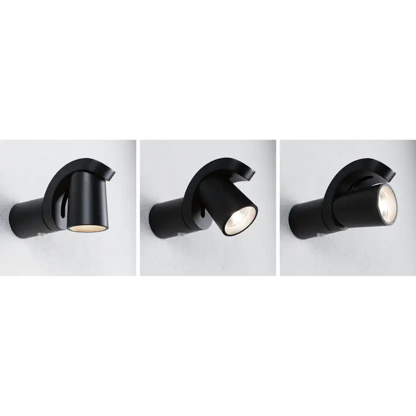 Fasadbelysning LED Paulmann Cuff med Skymningsstyrd rörelsedetektor IP44 230V