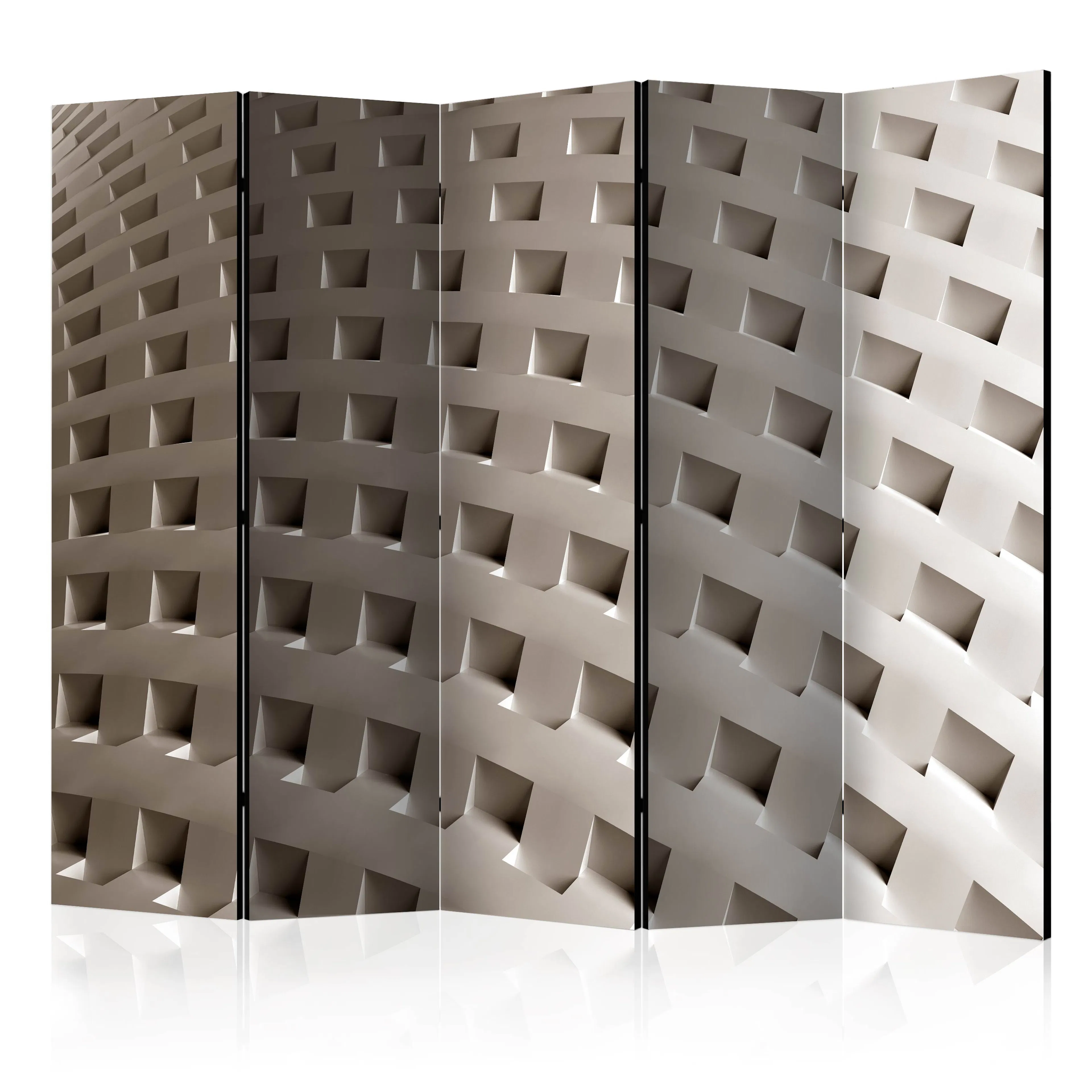 Rumsavdelare Skärmvägg Arkiio The Construction of Modernity II 225x172 cm