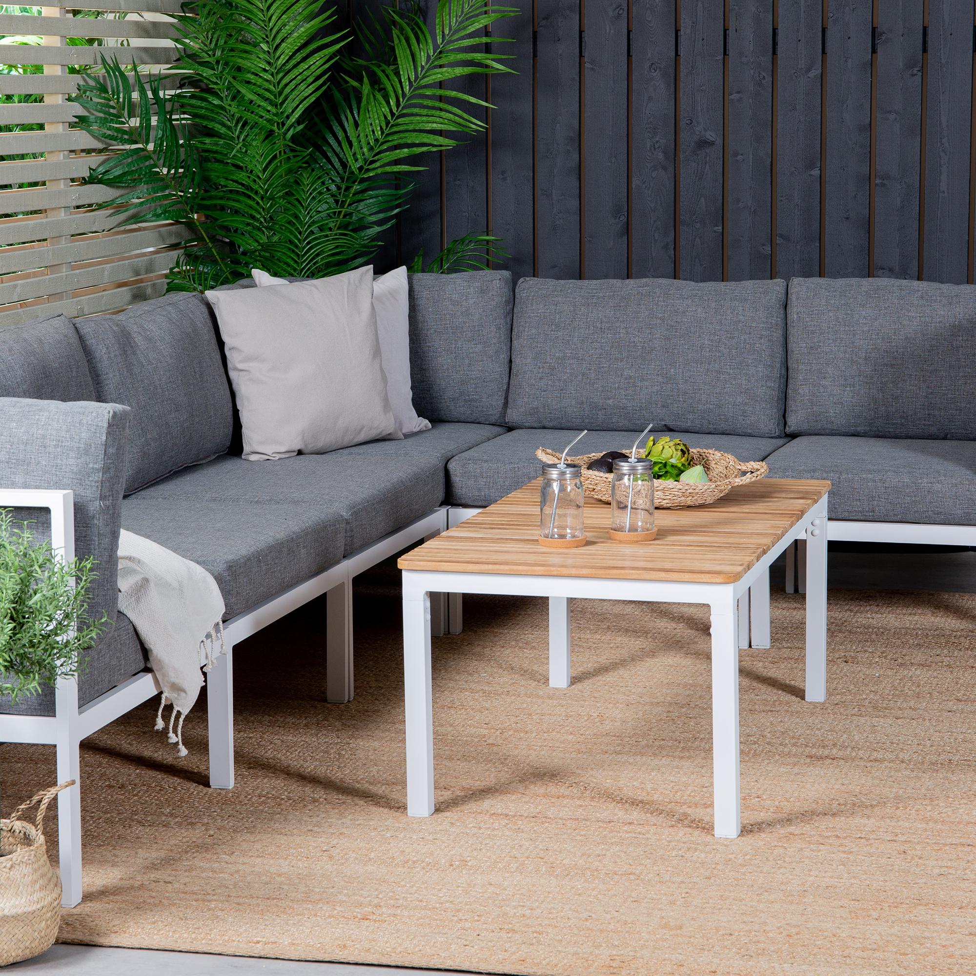 Loungegrupp Venture Home Copacabana med Brasilia Bord