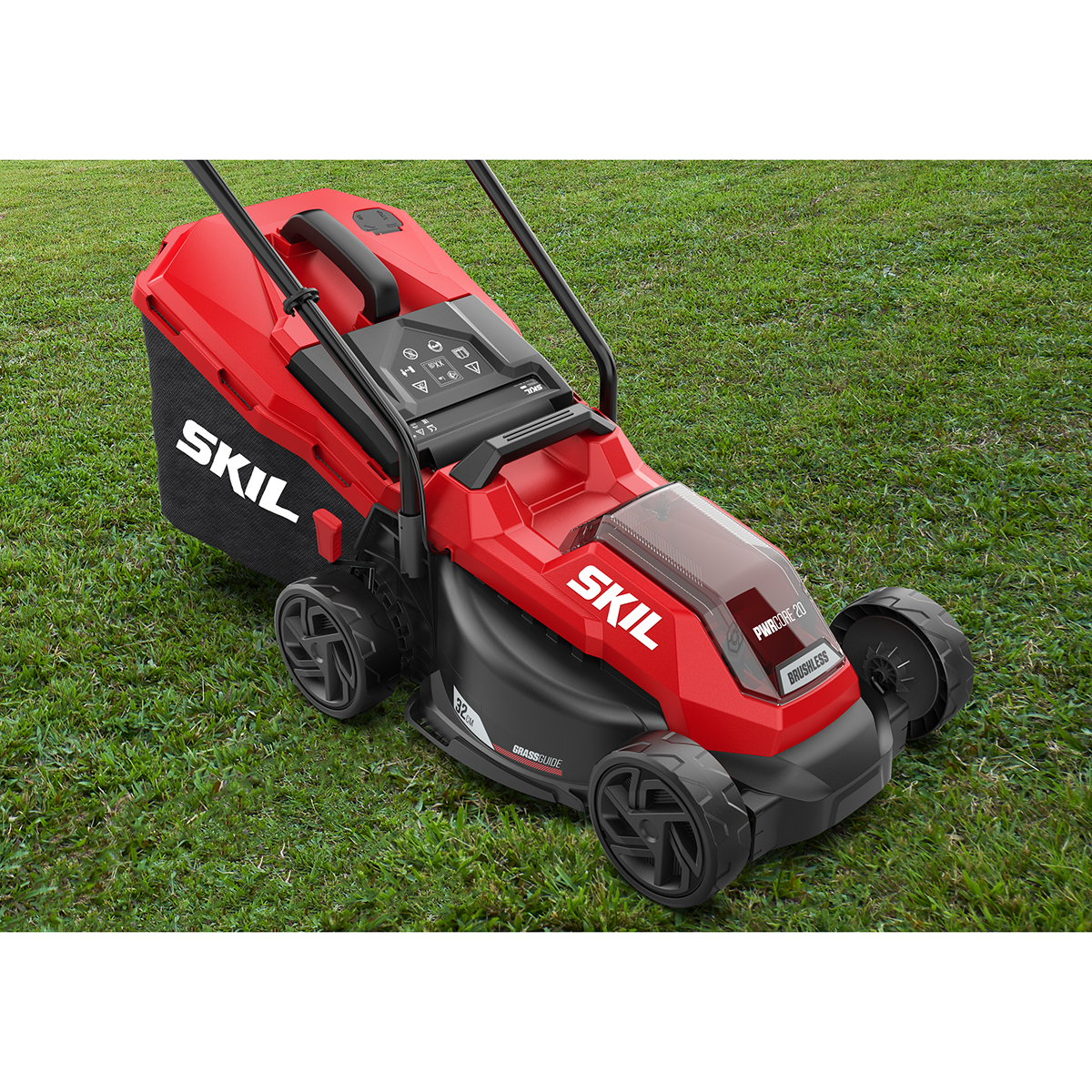 Gräsklippare SKIL 0125 AA Kolborstfri Batteridriven