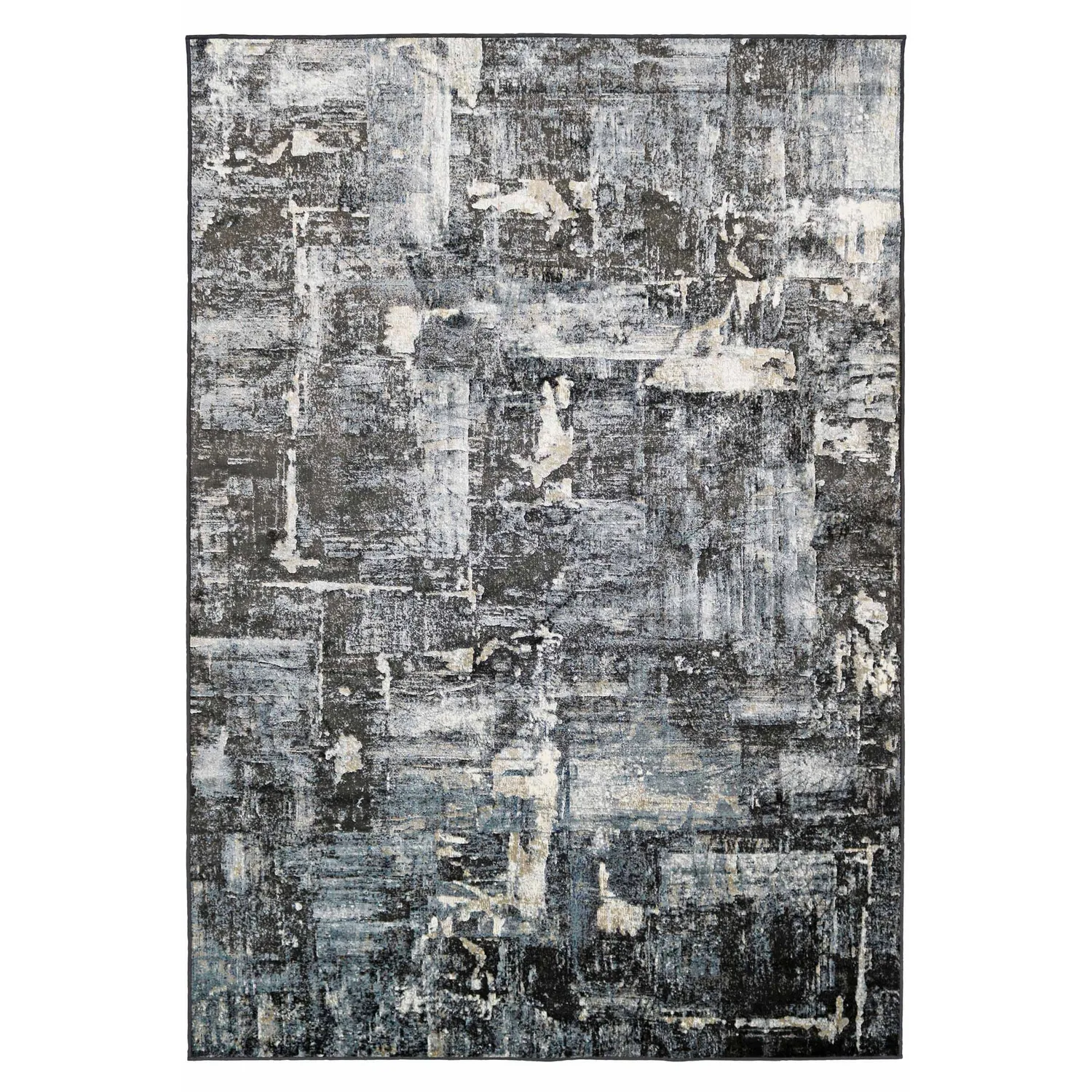 Matta MACAO 4, blå 160/230 Grå/Blå, 160x230 cm