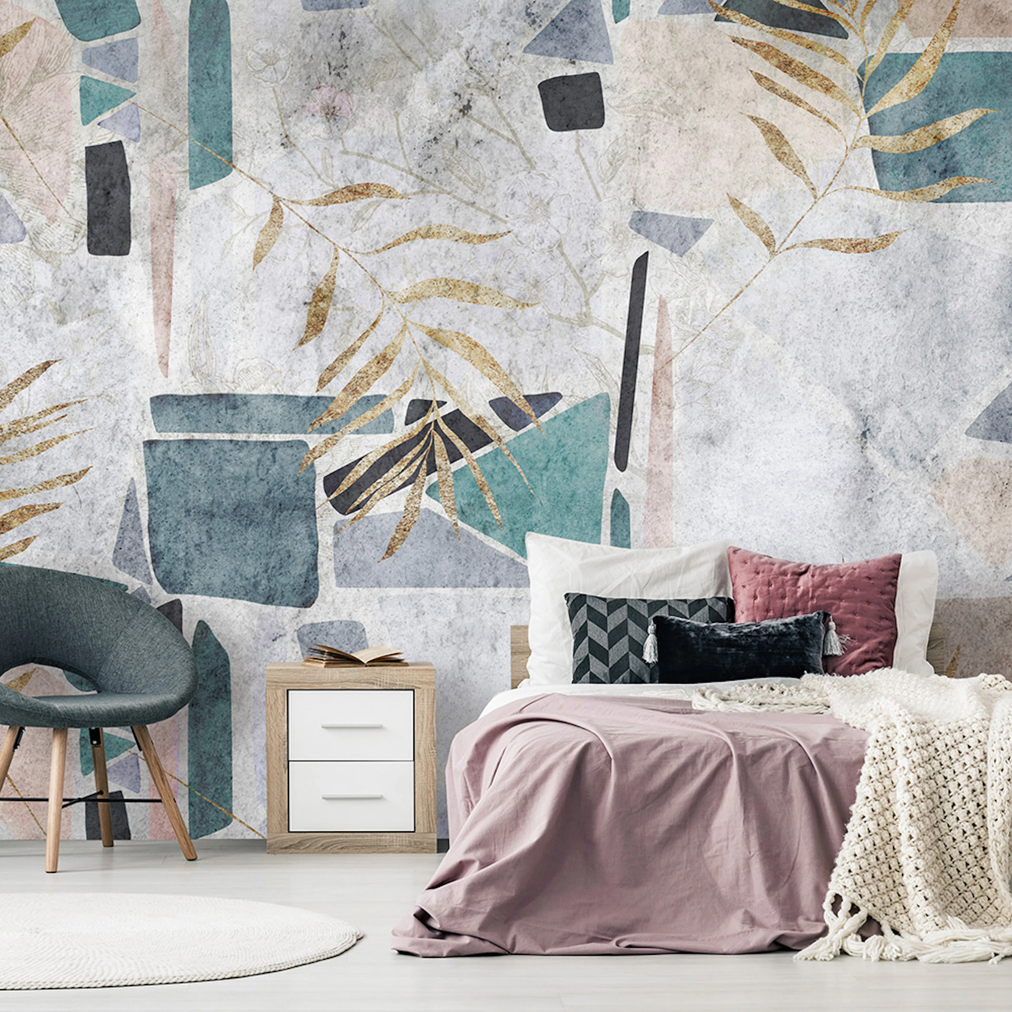 Fototapet Arkiio Southern Mosaic Självhäftande