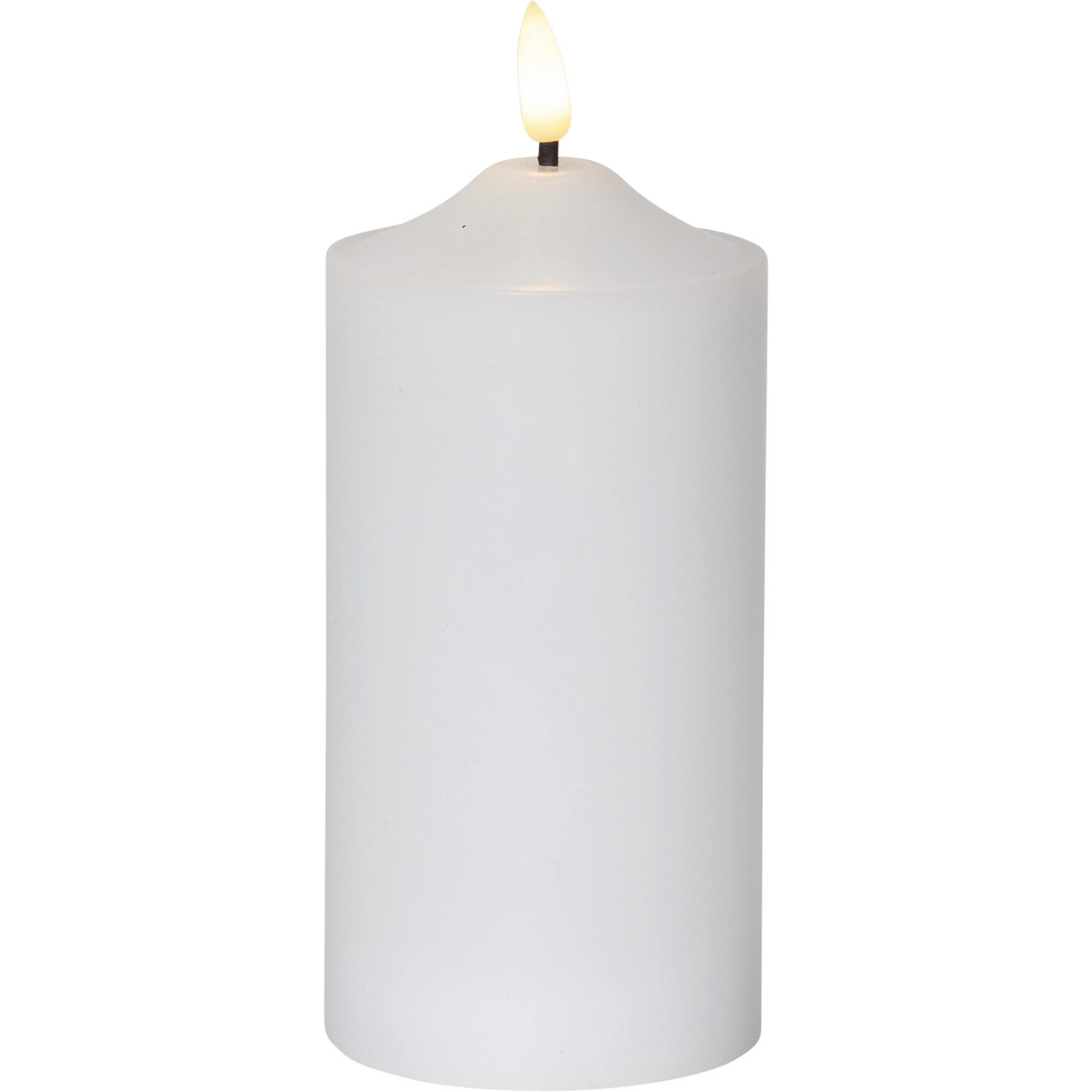 LED Blockljus Flamme 170 mm