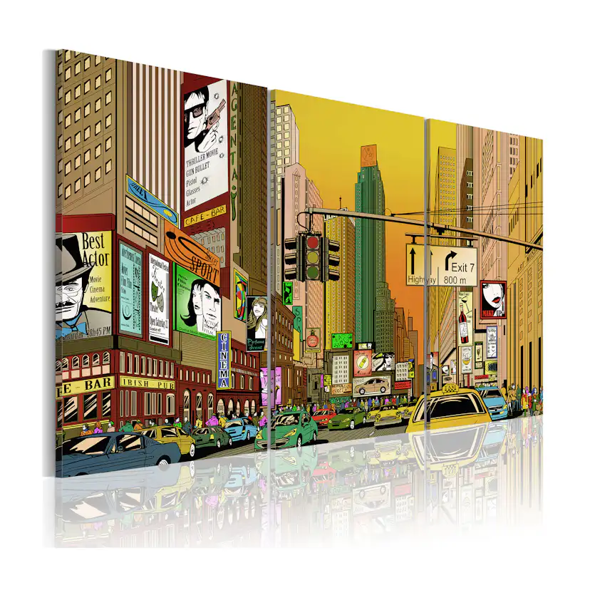 Tavla Arkiio Cartoon NYC