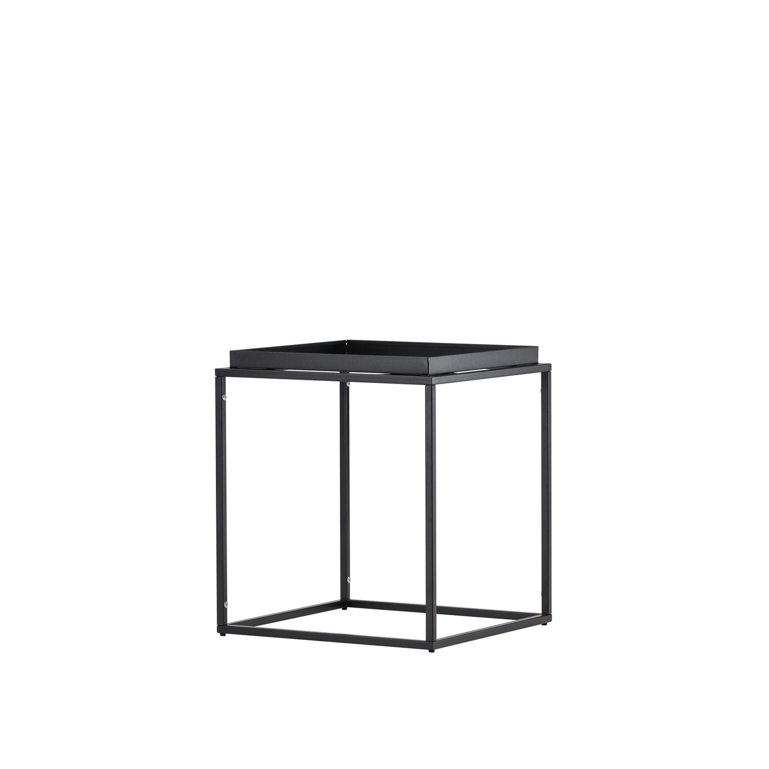 Porto Alegre Side Table - Black / Black Svart