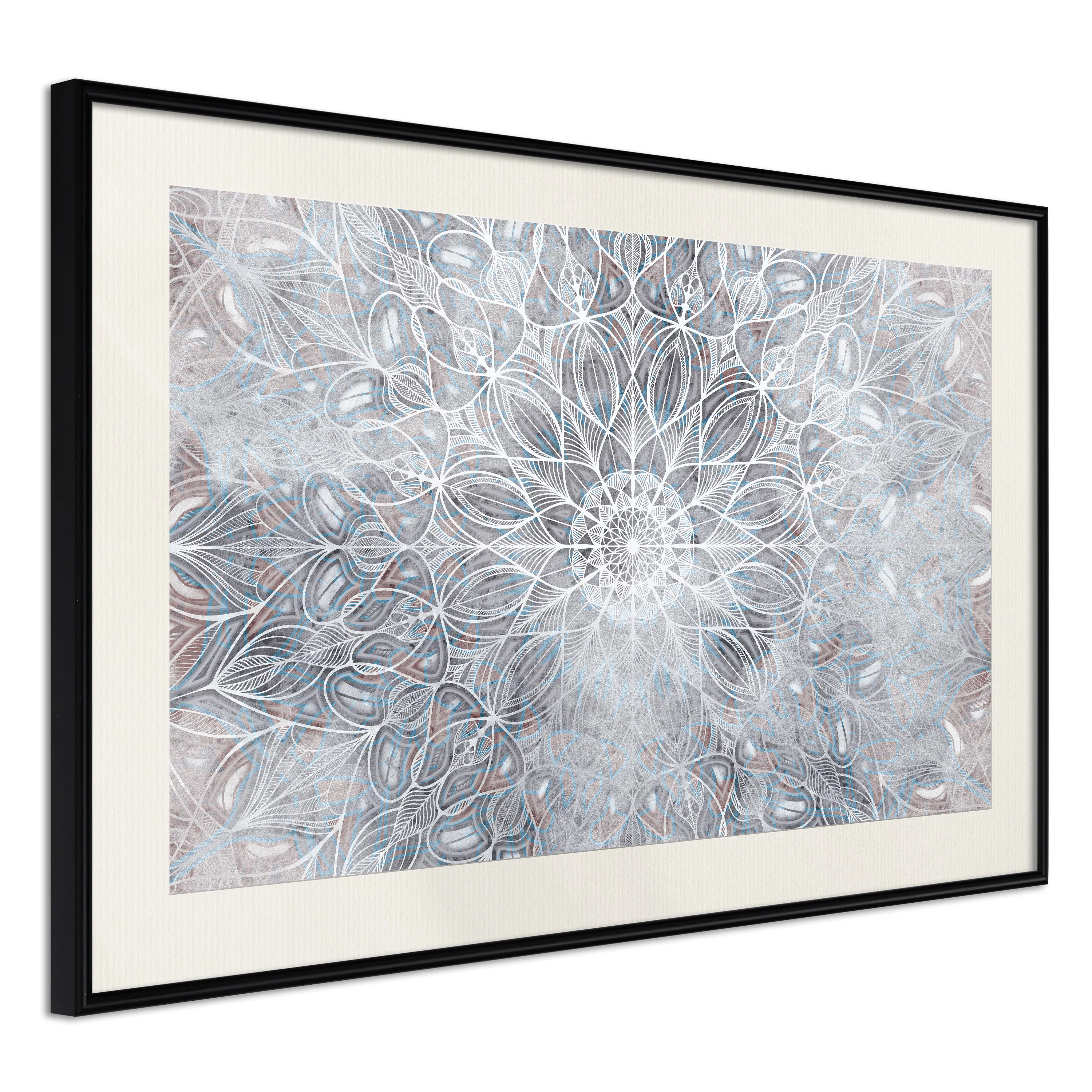 Poster Artgeist Affisch Blurred Mandala