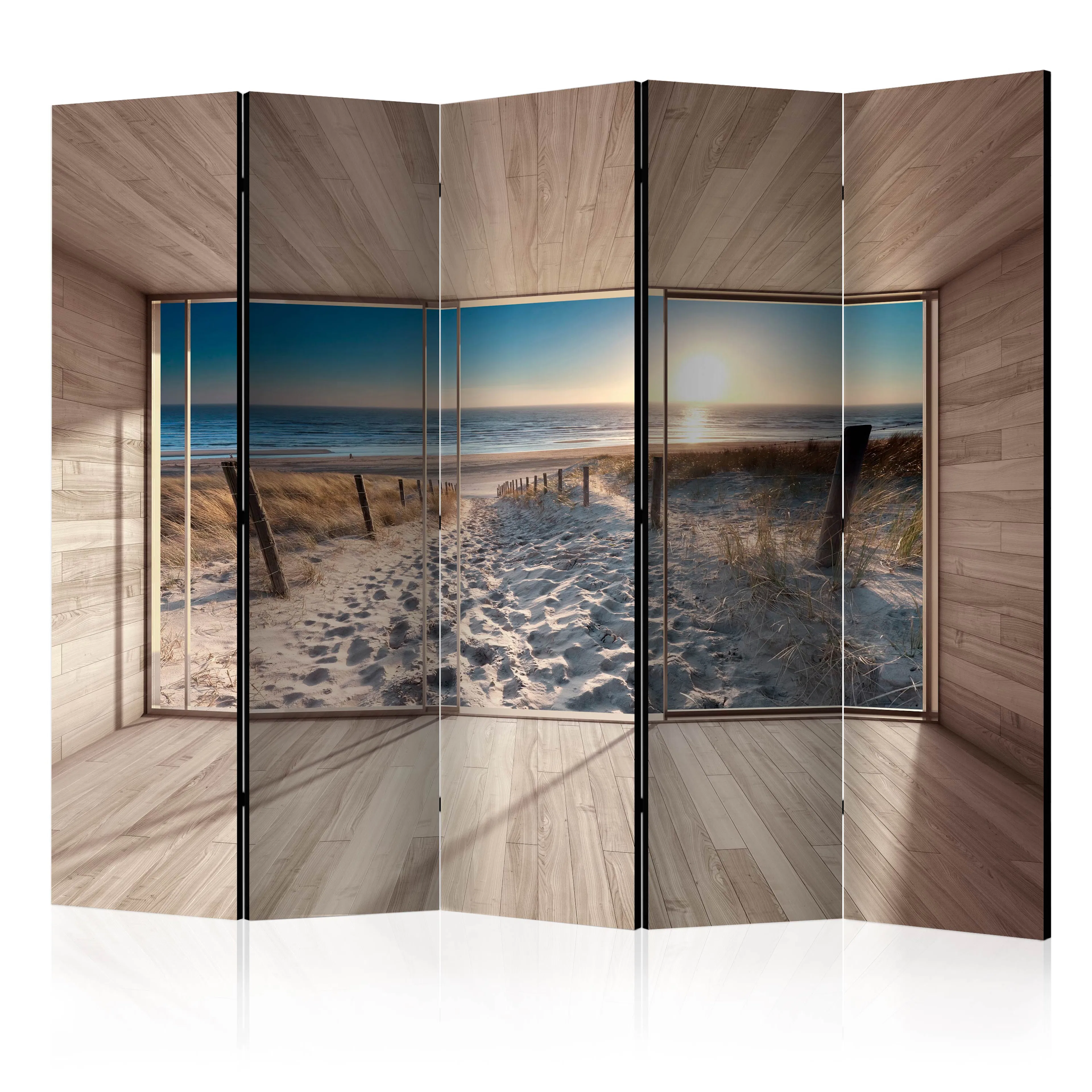 Rumsavdelare Skärmvägg Arkiio Modern Lounge By the Sea II 225x172 cm