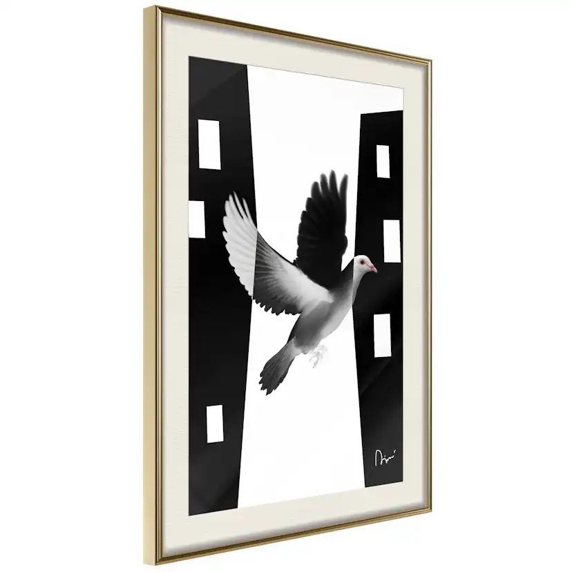 Poster Artgeist Affisch White Dove