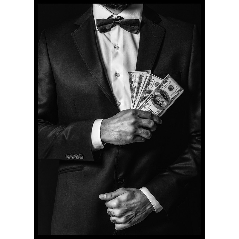 Poster Gallerix Suits and Dollars