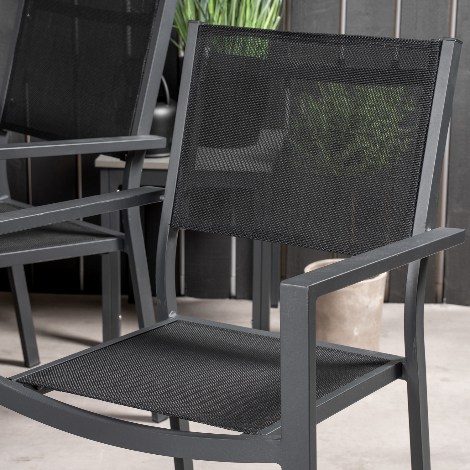 Matgrupp Venture Home Pincy Ø140 med 6 Copacabana Matstolar