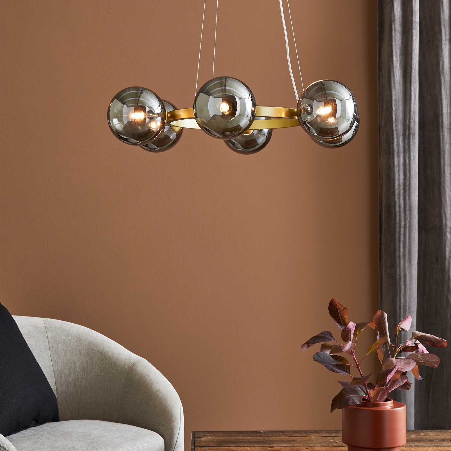 Taklampa Markslöjd Circle 6L