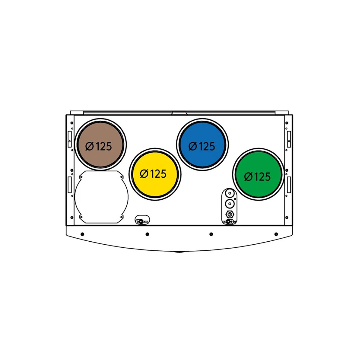 Aggregat Swegon Casa R3 Smart Rh 500W Ventilationslösning