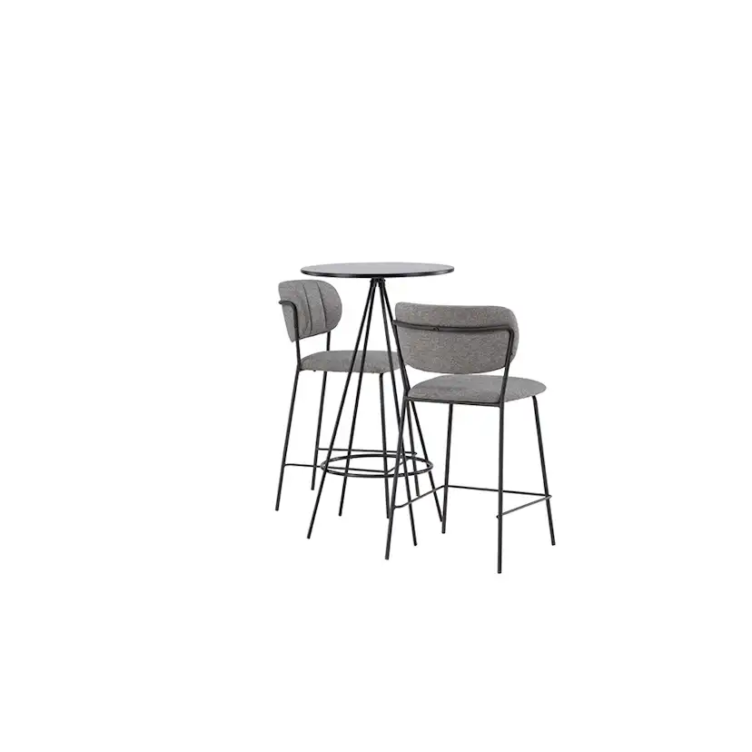 Matgrupp Venture Home Bistro Ø60 cm med 2 st Bell stolar