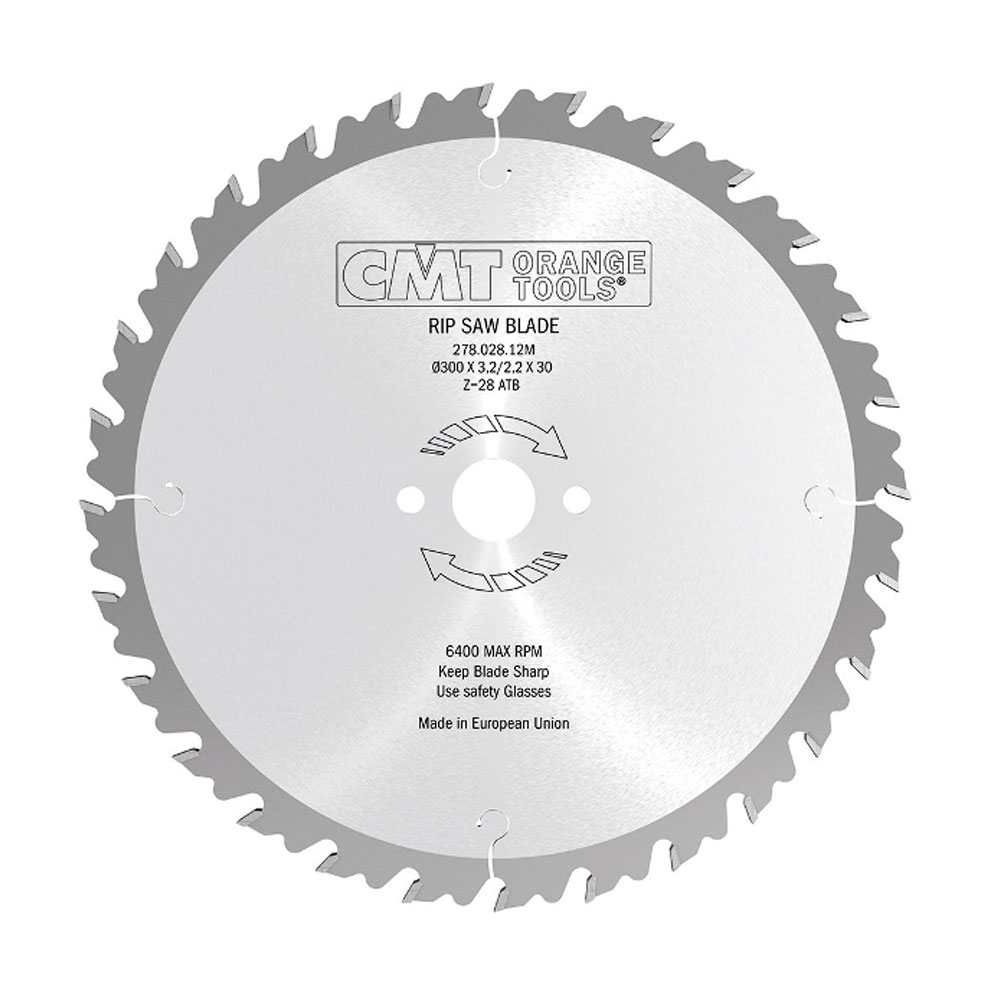 Klyvsågklinga CMT Orange Tools med spånbrytare WB