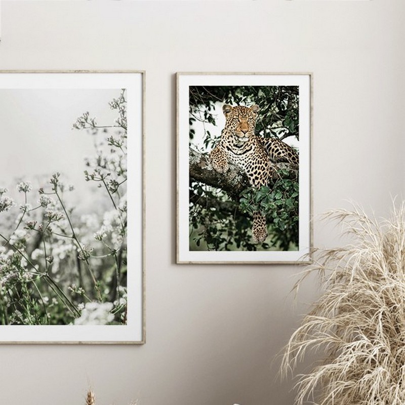 Poster Gallerix Leopard In Tree