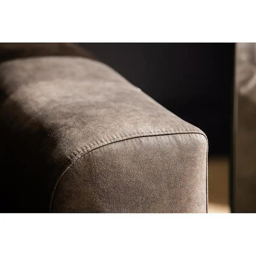 Copenhagen U-soffa Vänster Konstläder Mörkgrå, Vänster
