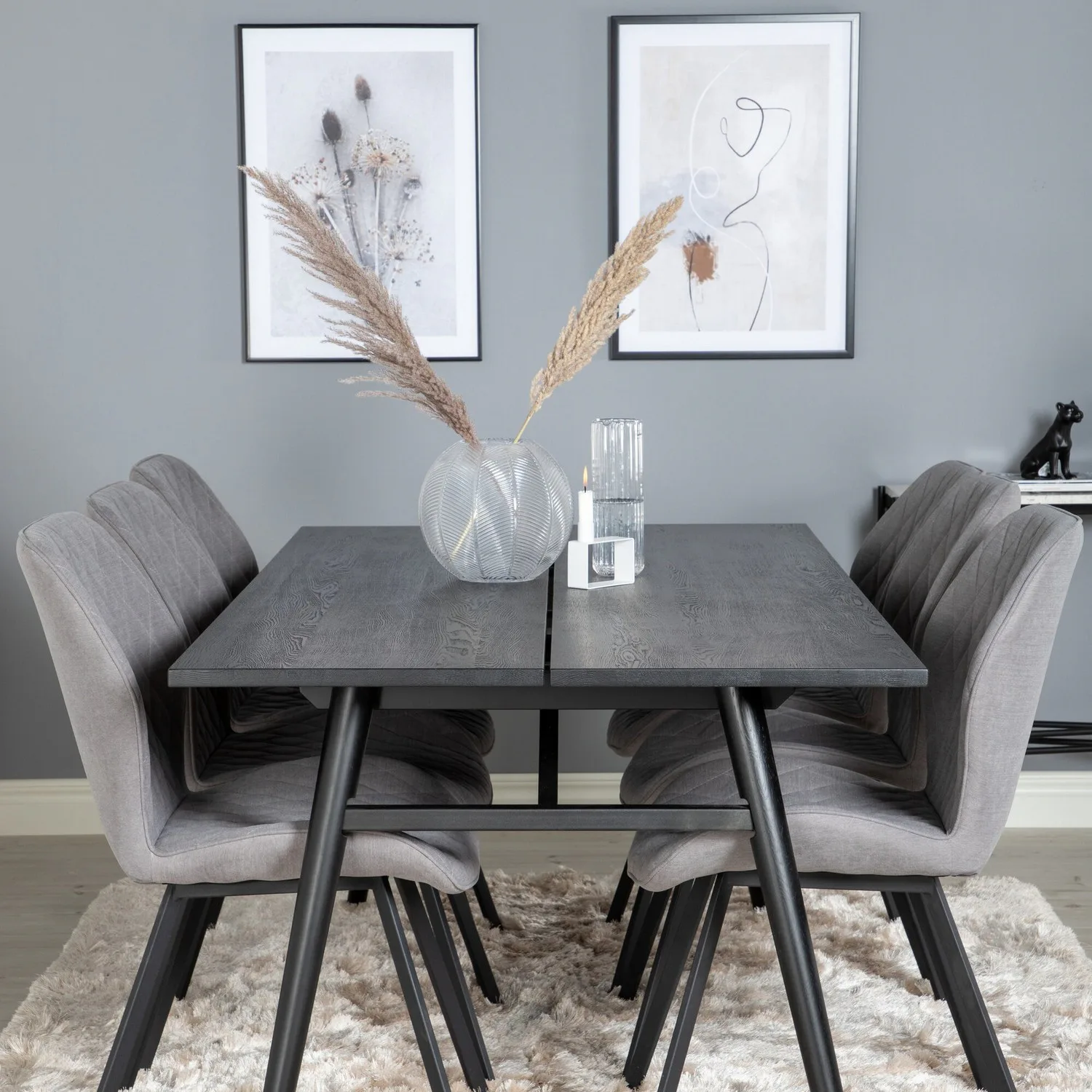 Matgrupp Venture Home Salt med 6 Geneva Stolar
