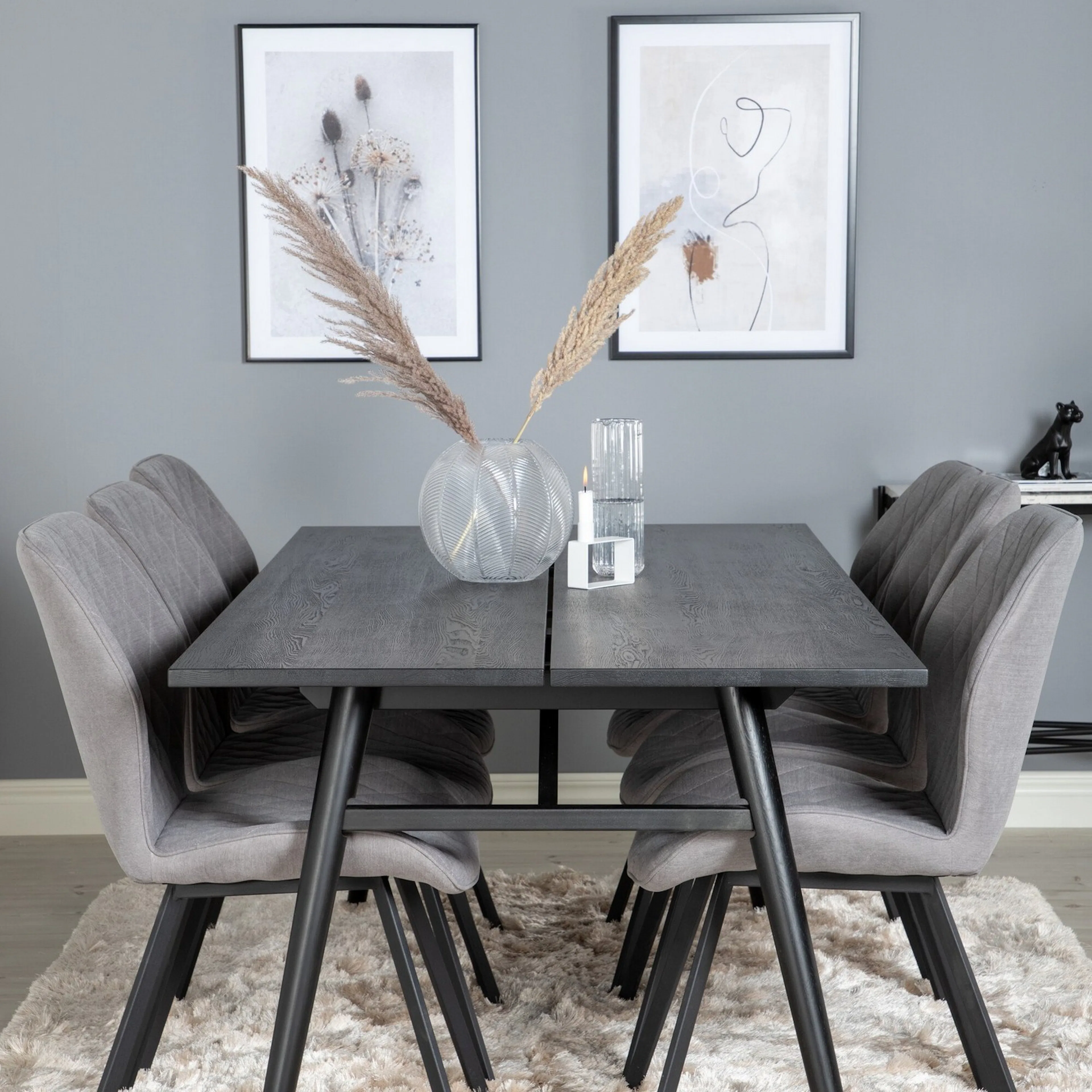 Matgrupp Venture Home Salt med 6 Geneva Stolar