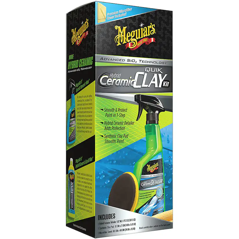Rengöring Meguiars Hybrid Ceramic Clay kit
