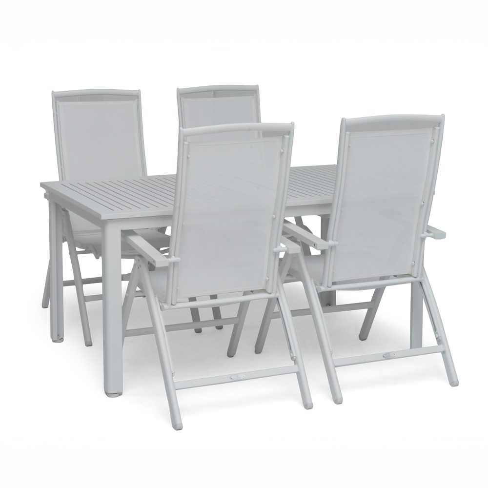 NYDALA BORD 96X150/200 CM, VIT Vit