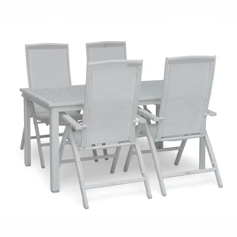 NYDALA BORD 96X150/200 CM, VIT Vit